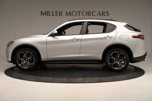 New 2019 Alfa Romeo Stelvio Ti Sport Q4 for sale Sold at McLaren Greenwich in Greenwich CT 06830 3