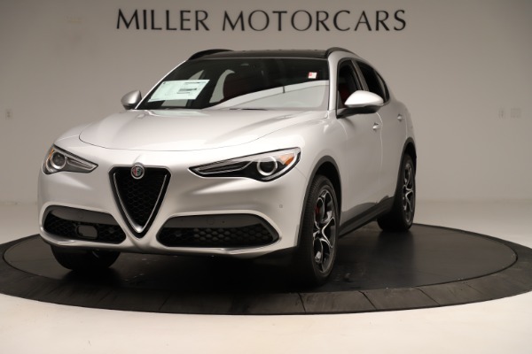 New 2019 Alfa Romeo Stelvio Ti Sport Q4 for sale Sold at McLaren Greenwich in Greenwich CT 06830 1