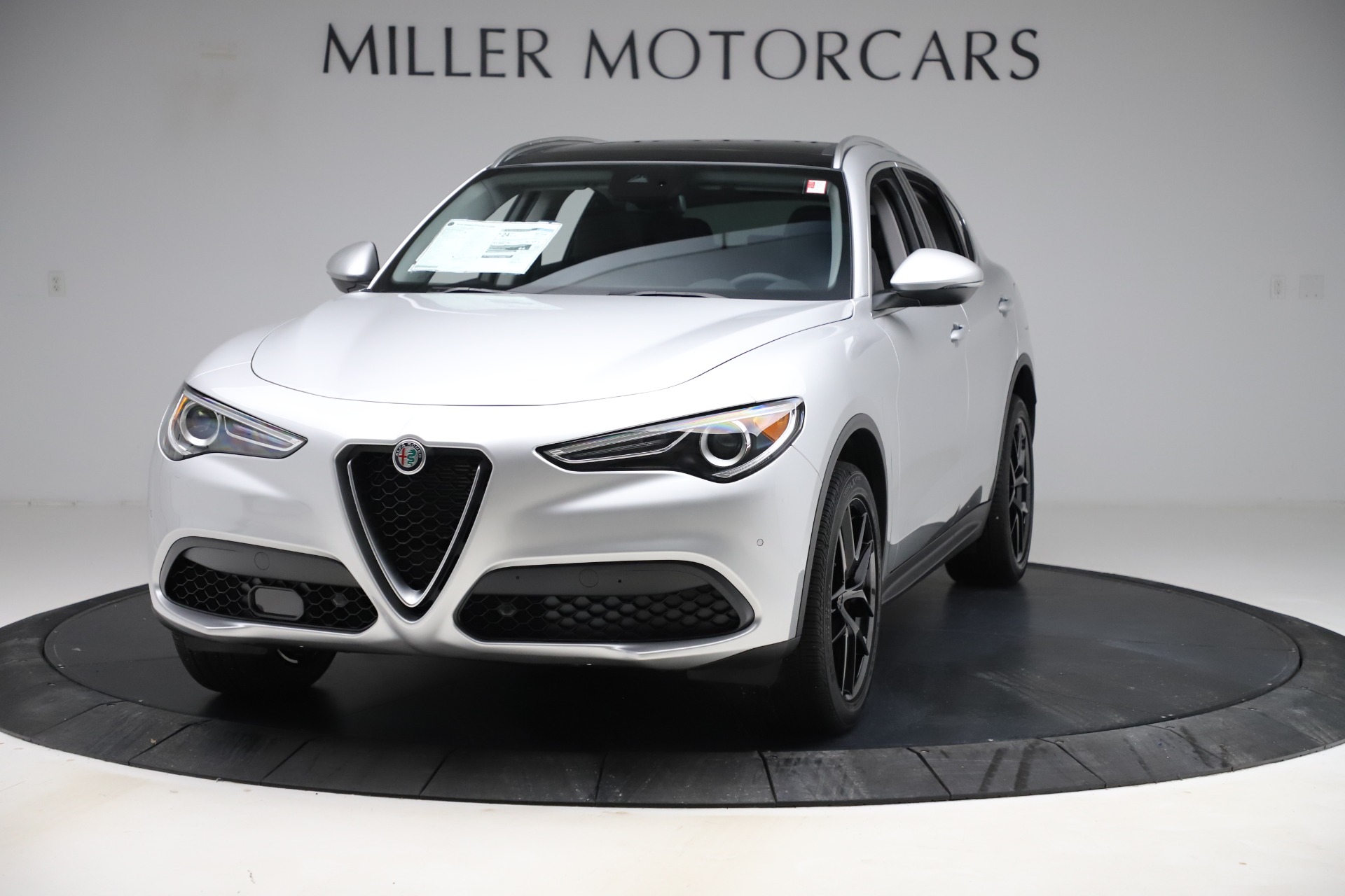 New 2019 Alfa Romeo Stelvio Ti Q4 for sale Sold at McLaren Greenwich in Greenwich CT 06830 1