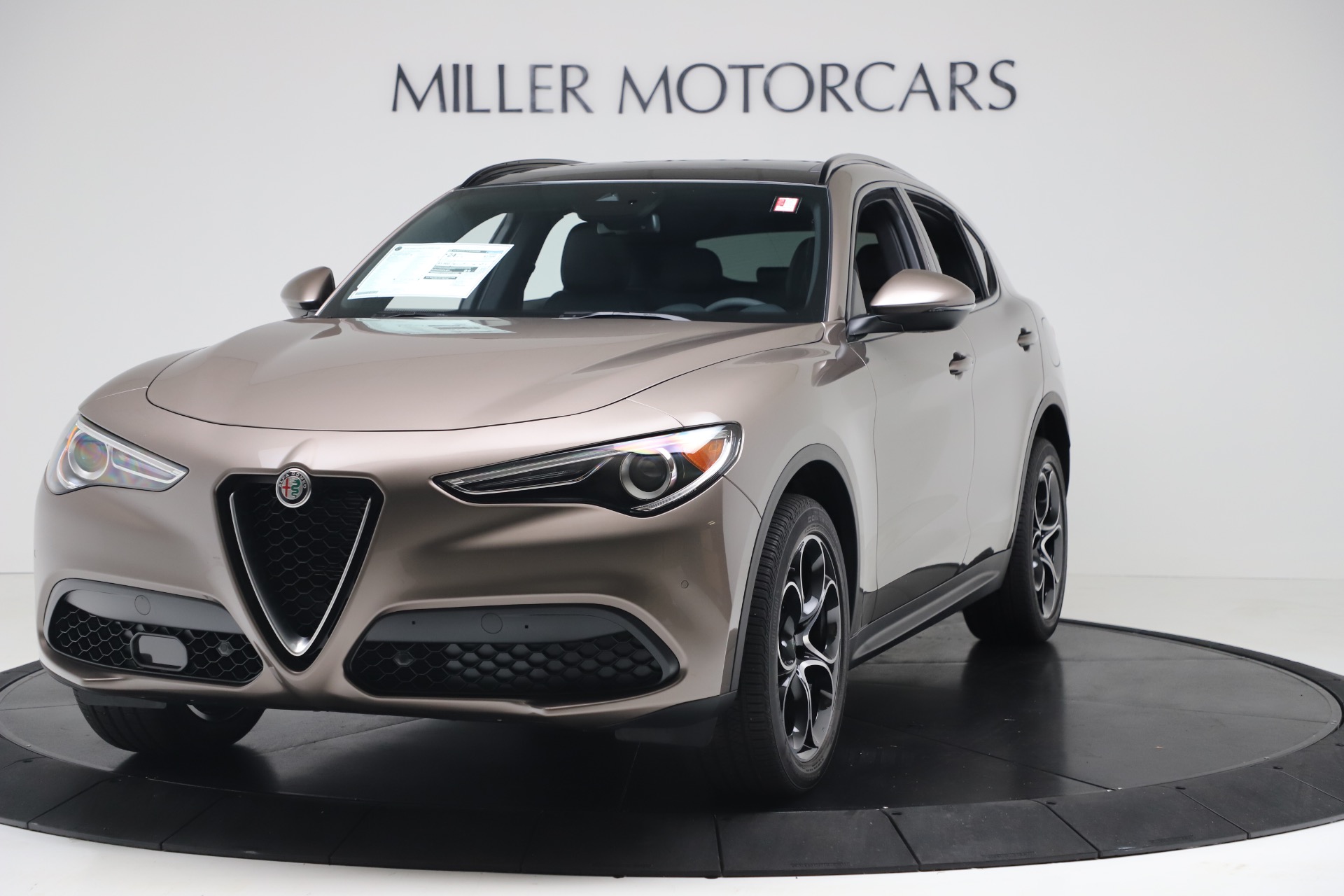 New 2019 Alfa Romeo Stelvio Ti Sport Q4 for sale Sold at McLaren Greenwich in Greenwich CT 06830 1