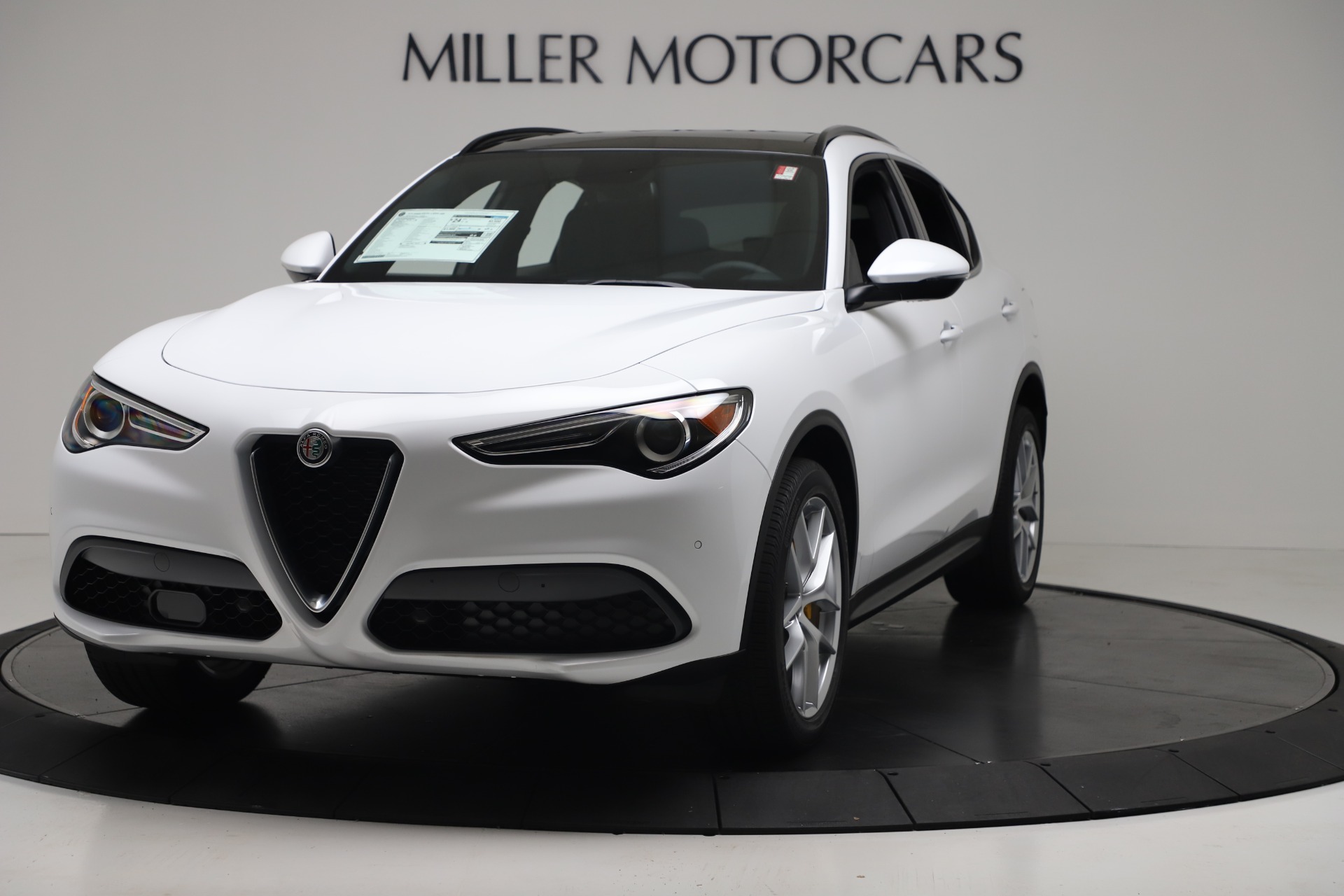 New 2019 Alfa Romeo Stelvio Ti Sport Q4 for sale Sold at McLaren Greenwich in Greenwich CT 06830 1