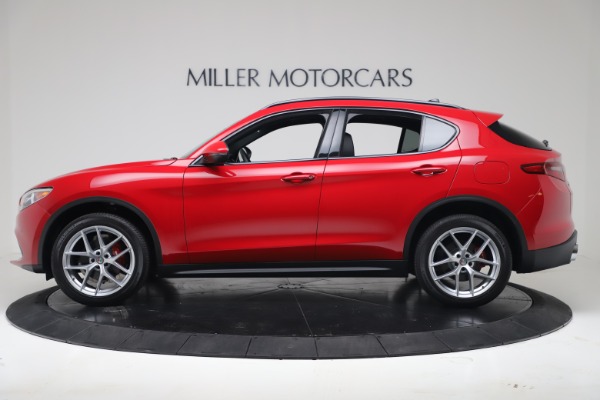 New 2019 Alfa Romeo Stelvio Ti Sport Q4 for sale Sold at McLaren Greenwich in Greenwich CT 06830 3