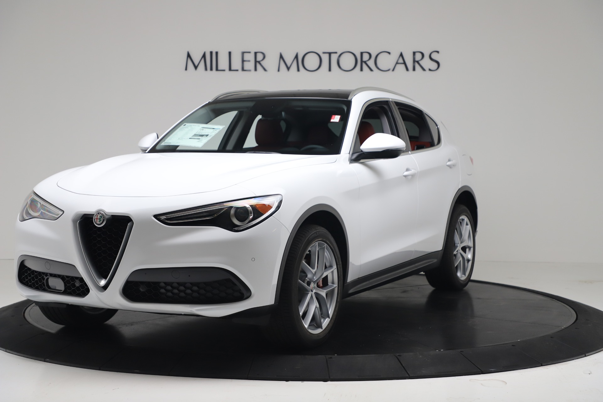 New 2019 Alfa Romeo Stelvio Ti Q4 for sale Sold at McLaren Greenwich in Greenwich CT 06830 1