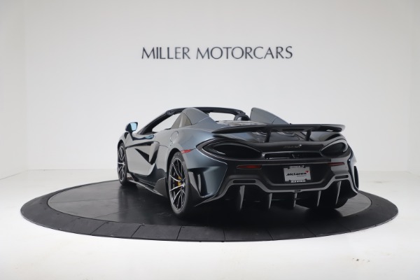 New 2020 McLaren 600LT SPIDER Convertible for sale Sold at McLaren Greenwich in Greenwich CT 06830 4