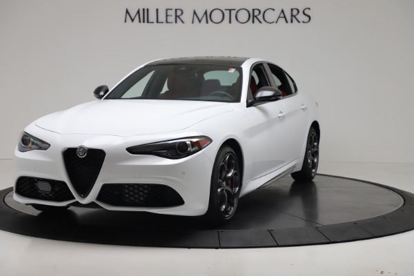 New 2019 Alfa Romeo Giulia Ti Sport Carbon Q4 for sale Sold at McLaren Greenwich in Greenwich CT 06830 1