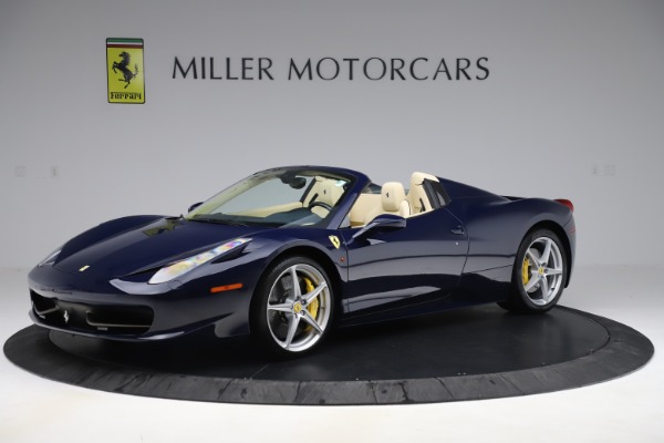 Used 2013 Ferrari 458 Spider for sale Sold at McLaren Greenwich in Greenwich CT 06830 2