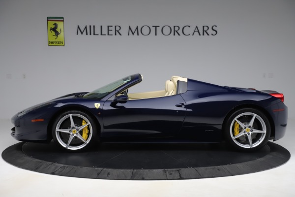 Used 2013 Ferrari 458 Spider for sale Sold at McLaren Greenwich in Greenwich CT 06830 3