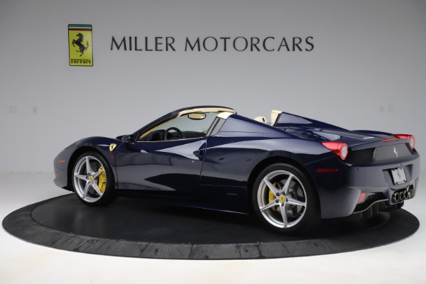 Used 2013 Ferrari 458 Spider for sale Sold at McLaren Greenwich in Greenwich CT 06830 4