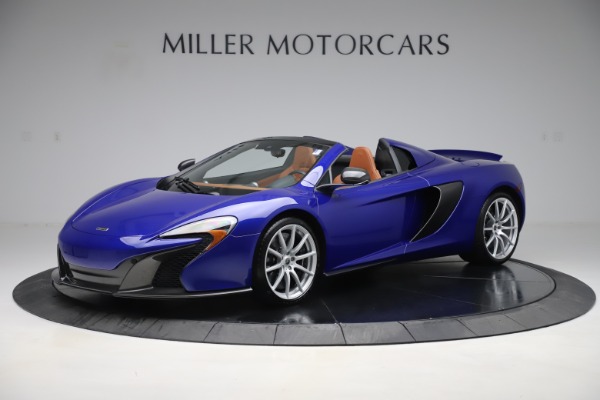 Used 2015 McLaren 650S SPIDER Convertible for sale Sold at McLaren Greenwich in Greenwich CT 06830 2