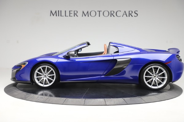 Used 2015 McLaren 650S SPIDER Convertible for sale Sold at McLaren Greenwich in Greenwich CT 06830 3