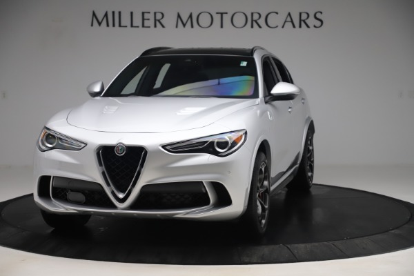 Used 2019 Alfa Romeo Stelvio Quadrifoglio for sale Sold at McLaren Greenwich in Greenwich CT 06830 1