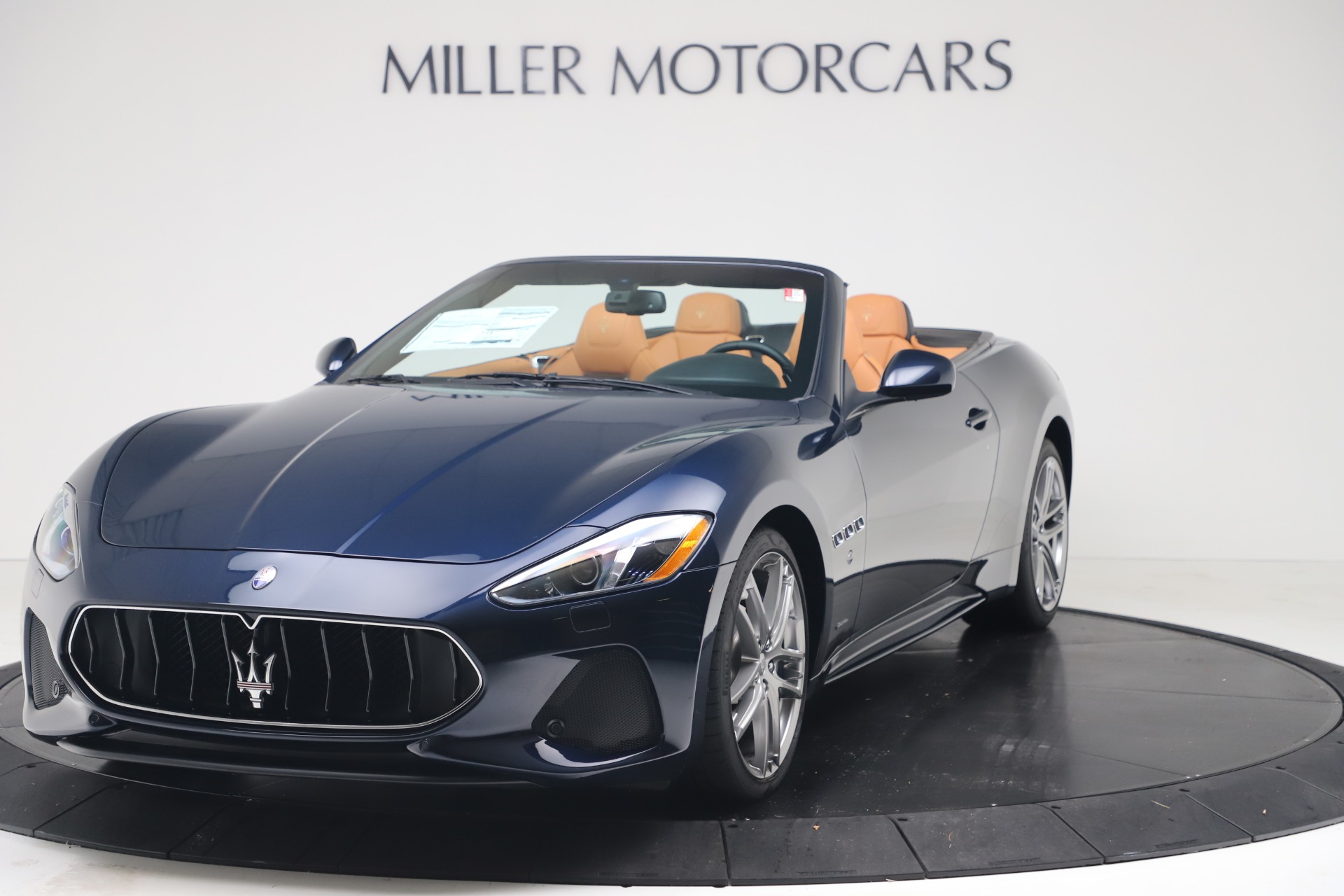 New 2019 Maserati GranTurismo Sport Convertible for sale Sold at McLaren Greenwich in Greenwich CT 06830 1