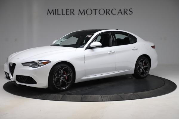 New 2019 Alfa Romeo Giulia Ti Sport Q4 for sale Sold at McLaren Greenwich in Greenwich CT 06830 2