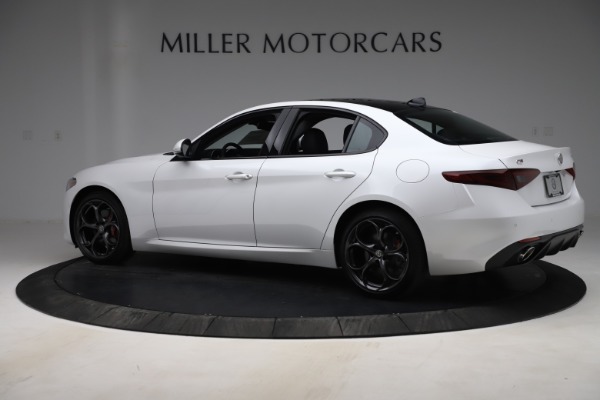 New 2019 Alfa Romeo Giulia Ti Sport Q4 for sale Sold at McLaren Greenwich in Greenwich CT 06830 4