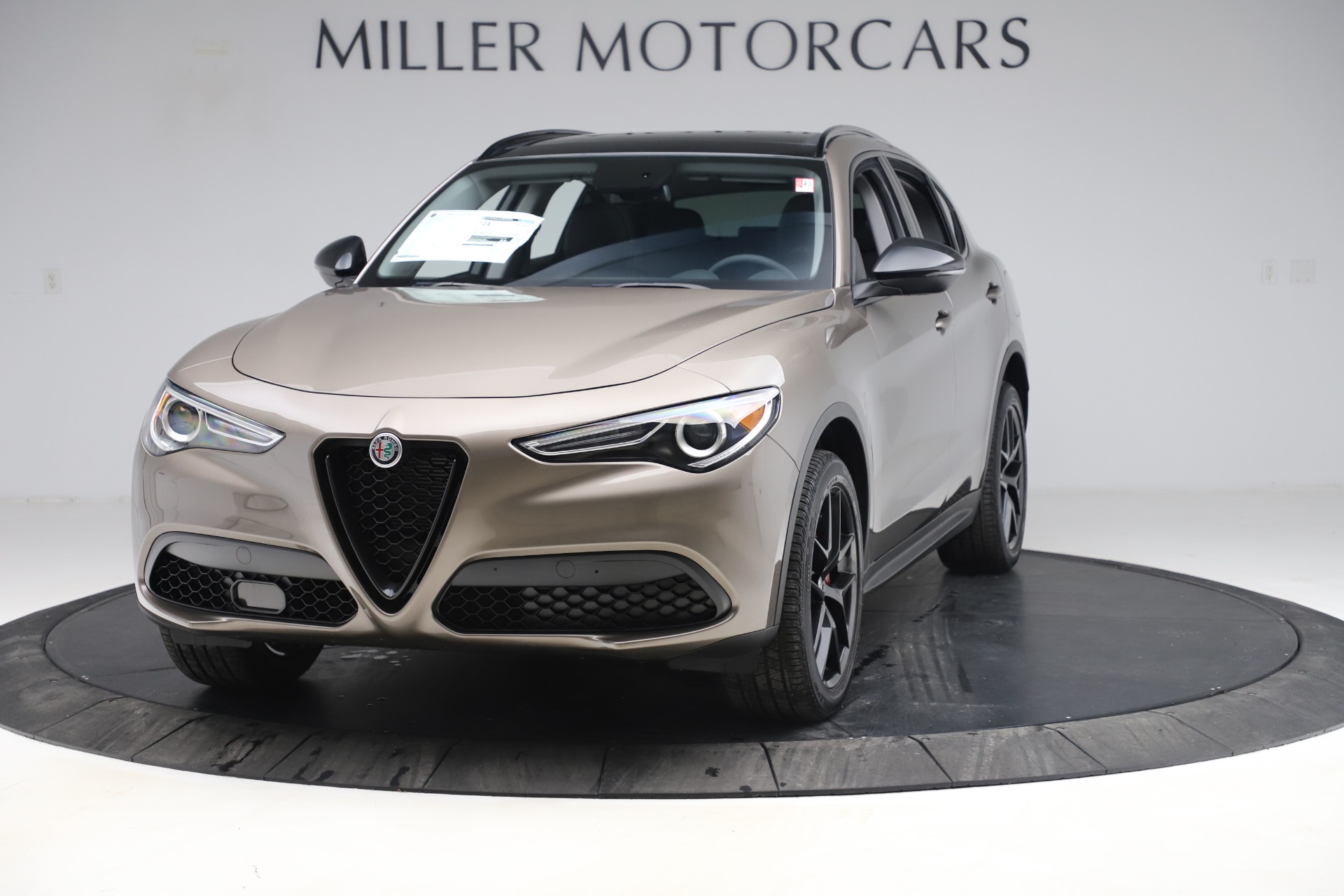 New 2019 Alfa Romeo Stelvio Q4 for sale Sold at McLaren Greenwich in Greenwich CT 06830 1