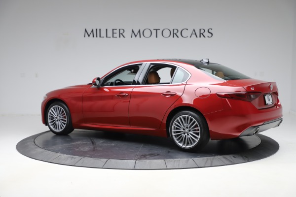 New 2019 Alfa Romeo Giulia Ti Lusso Q4 for sale Sold at McLaren Greenwich in Greenwich CT 06830 4