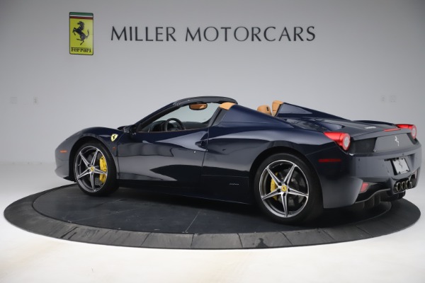 Used 2012 Ferrari 458 Spider for sale Sold at McLaren Greenwich in Greenwich CT 06830 4