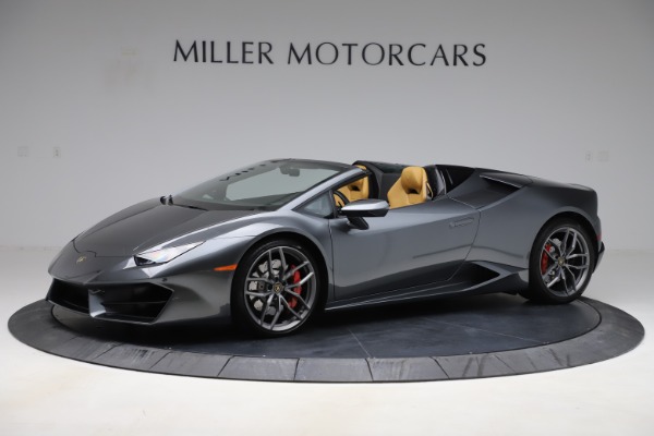 Used 2018 Lamborghini Huracan LP 580-2 Spyder for sale Sold at McLaren Greenwich in Greenwich CT 06830 2
