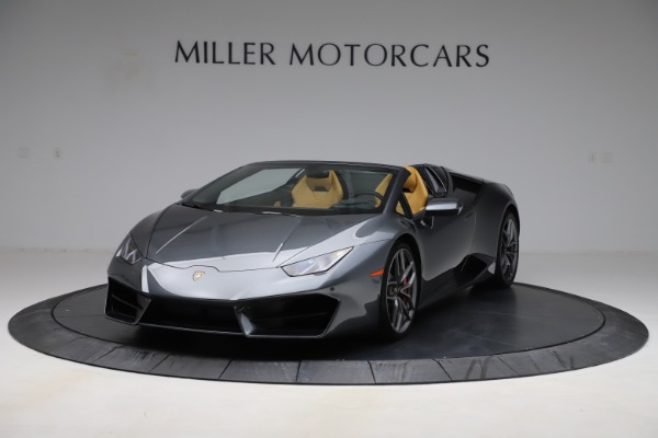 Used 2018 Lamborghini Huracan LP 580-2 Spyder for sale Sold at McLaren Greenwich in Greenwich CT 06830 1