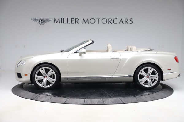 Used 2015 Bentley Continental GTC V8 for sale Sold at McLaren Greenwich in Greenwich CT 06830 3