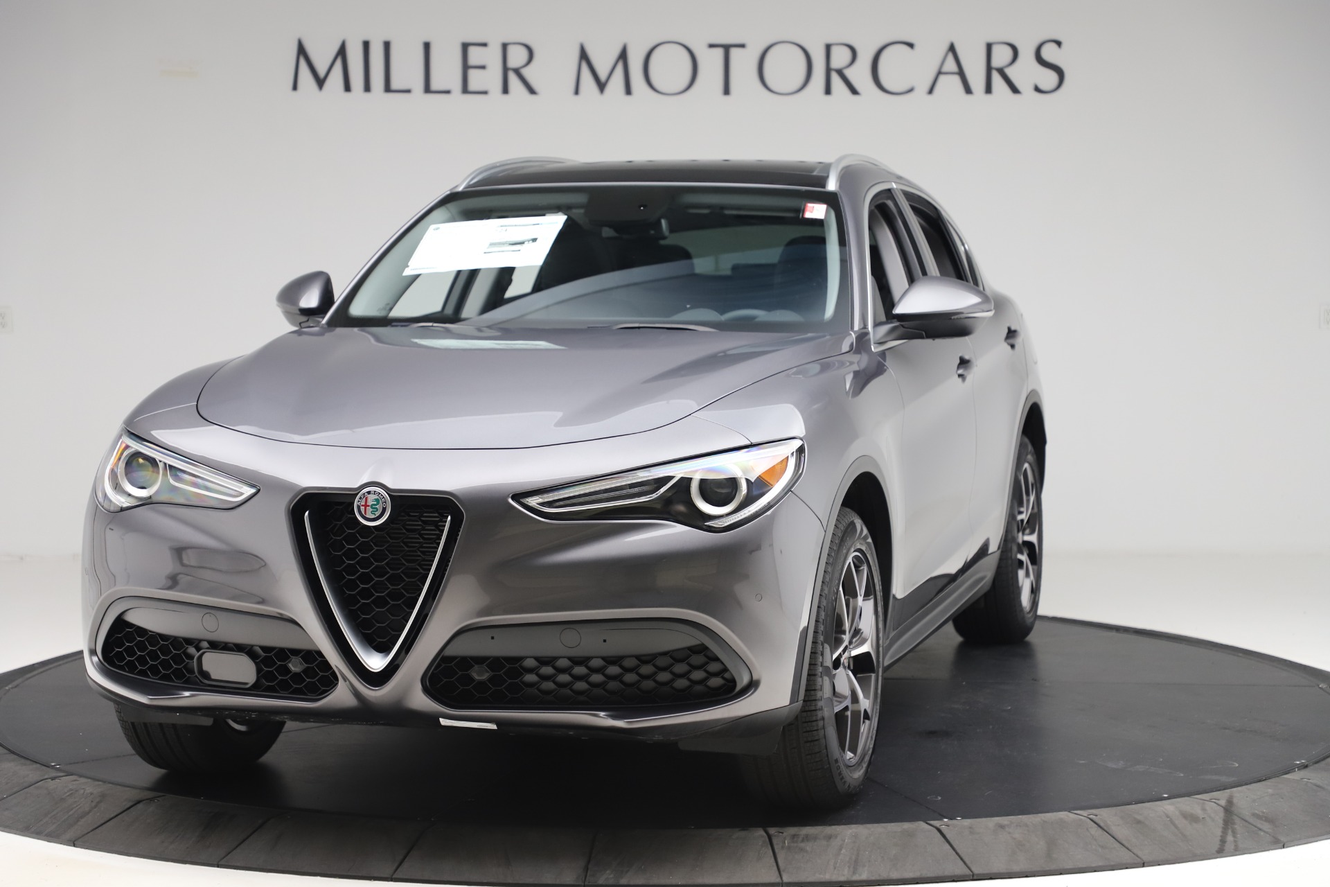 New 2019 Alfa Romeo Stelvio Ti Q4 for sale $51,090 at McLaren Greenwich in Greenwich CT 06830 1