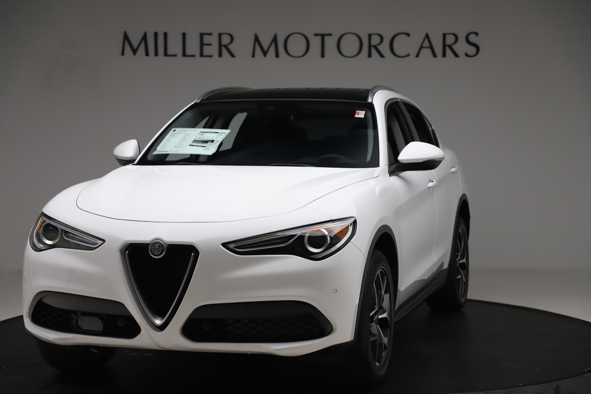 New 2019 Alfa Romeo Stelvio Ti Q4 for sale Sold at McLaren Greenwich in Greenwich CT 06830 1