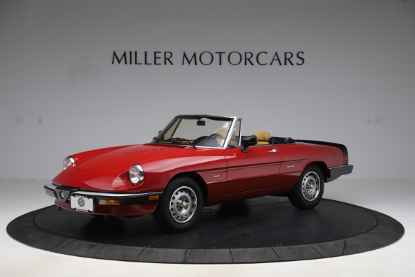 Used 1987 Alfa Romeo Spider Graduate for sale Sold at McLaren Greenwich in Greenwich CT 06830 2