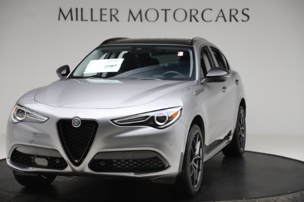 New 2020 Alfa Romeo Stelvio Sport Q4 for sale Sold at McLaren Greenwich in Greenwich CT 06830 1