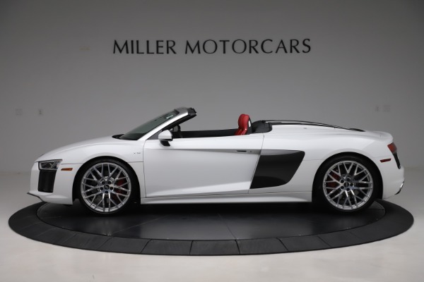 Used 2017 Audi R8 5.2 quattro V10 Spyder for sale Sold at McLaren Greenwich in Greenwich CT 06830 3