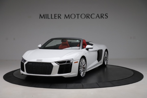 Used 2017 Audi R8 5.2 quattro V10 Spyder for sale Sold at McLaren Greenwich in Greenwich CT 06830 1