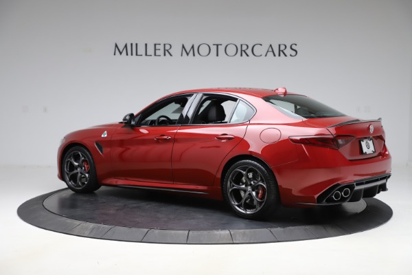 New 2020 Alfa Romeo Giulia Quadrifoglio for sale Sold at McLaren Greenwich in Greenwich CT 06830 4