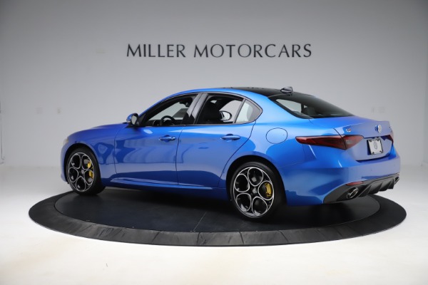 New 2020 Alfa Romeo Giulia Ti Sport Q4 for sale Sold at McLaren Greenwich in Greenwich CT 06830 4