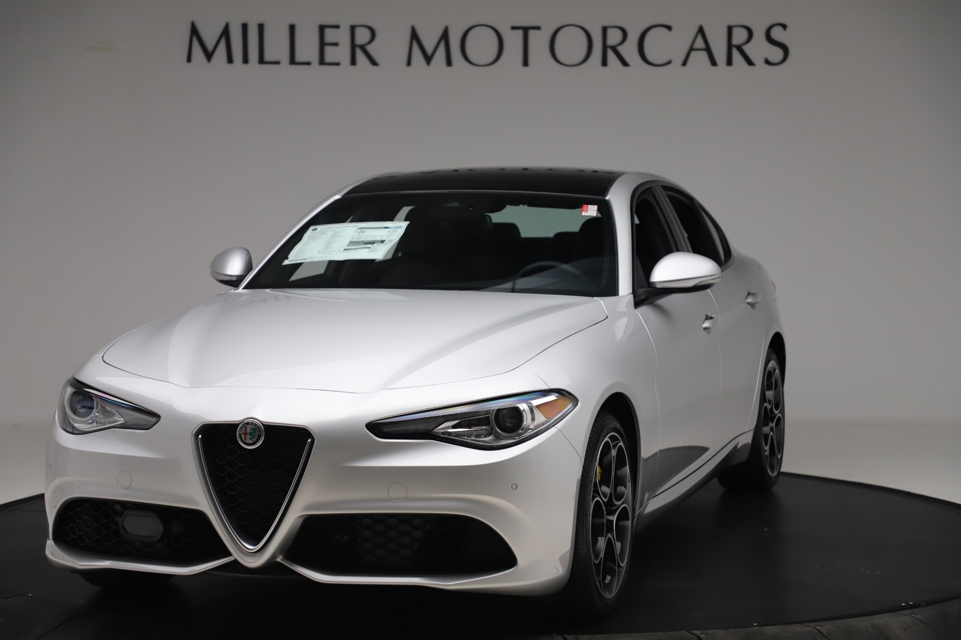 New 2020 Alfa Romeo Giulia Ti Sport Q4 for sale Sold at McLaren Greenwich in Greenwich CT 06830 1