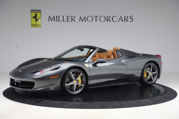 Used 2012 Ferrari 458 Spider for sale Sold at McLaren Greenwich in Greenwich CT 06830 2