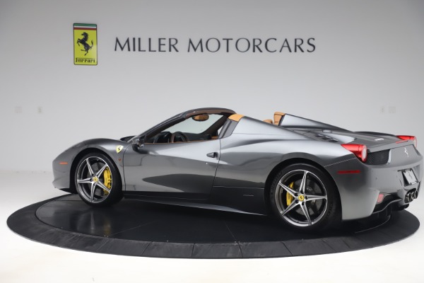 Used 2012 Ferrari 458 Spider for sale Sold at McLaren Greenwich in Greenwich CT 06830 4