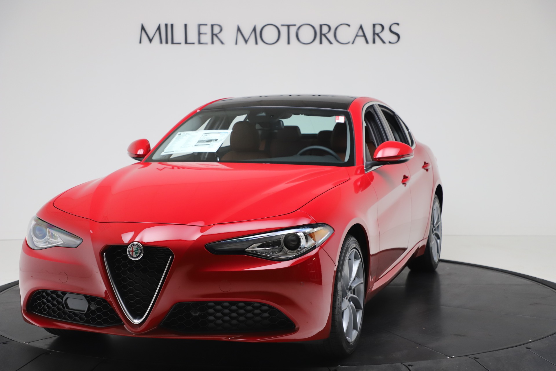 New 2020 Alfa Romeo Giulia Q4 for sale $46,395 at McLaren Greenwich in Greenwich CT 06830 1