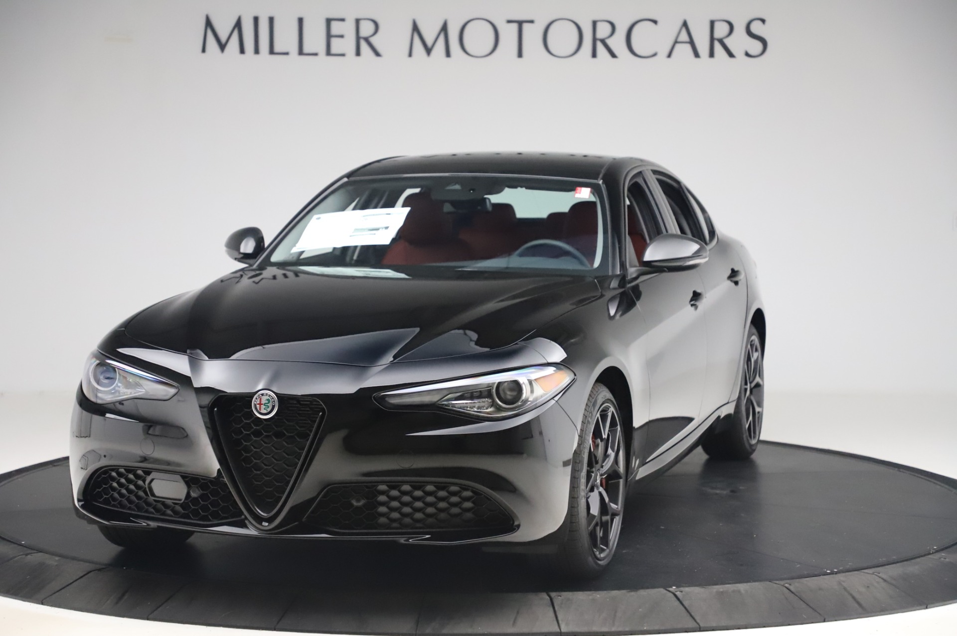 New 2020 Alfa Romeo Giulia Q4 for sale $48,445 at McLaren Greenwich in Greenwich CT 06830 1