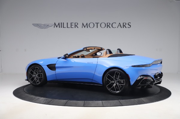 New 2021 Aston Martin Vantage Roadster for sale Call for price at McLaren Greenwich in Greenwich CT 06830 3