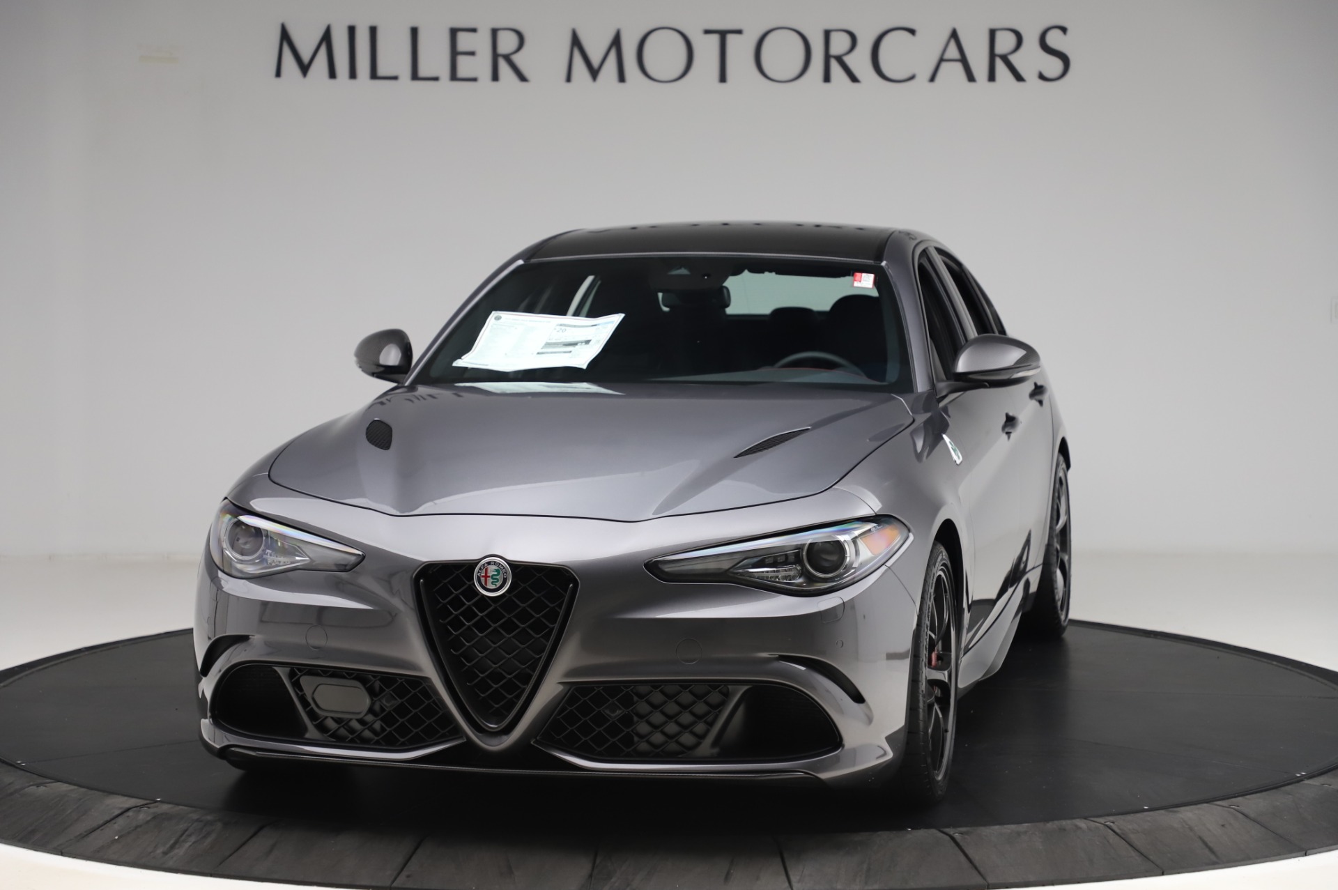 New 2020 Alfa Romeo Giulia Quadrifoglio for sale Sold at McLaren Greenwich in Greenwich CT 06830 1