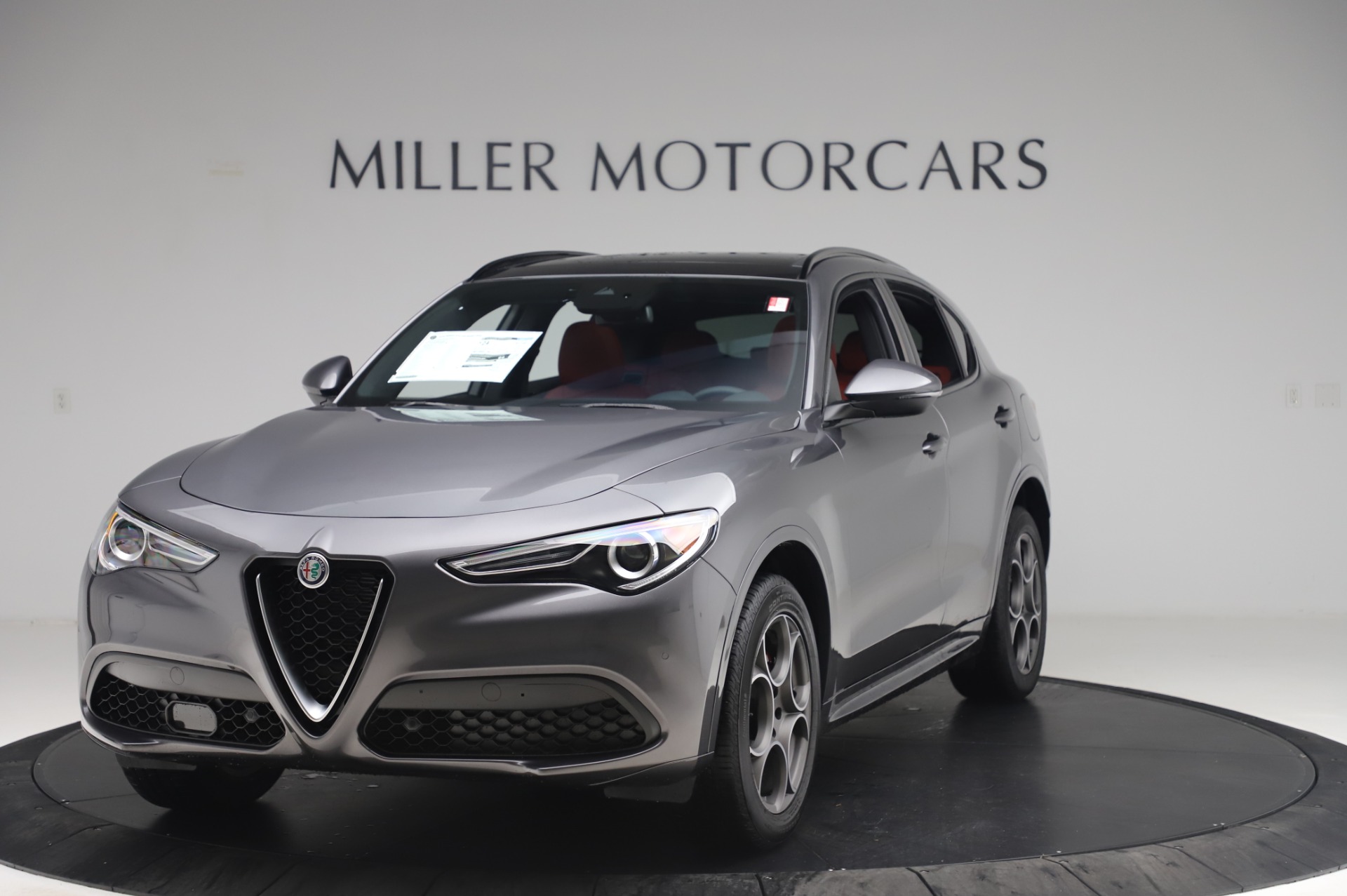 New 2020 Alfa Romeo Stelvio Sport Q4 for sale Sold at McLaren Greenwich in Greenwich CT 06830 1