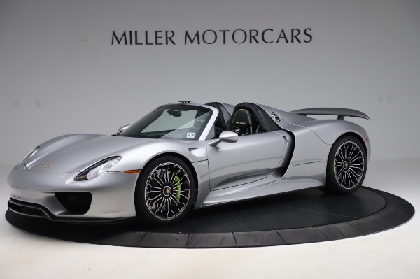 Used 2015 Porsche 918 Spyder for sale Sold at McLaren Greenwich in Greenwich CT 06830 2