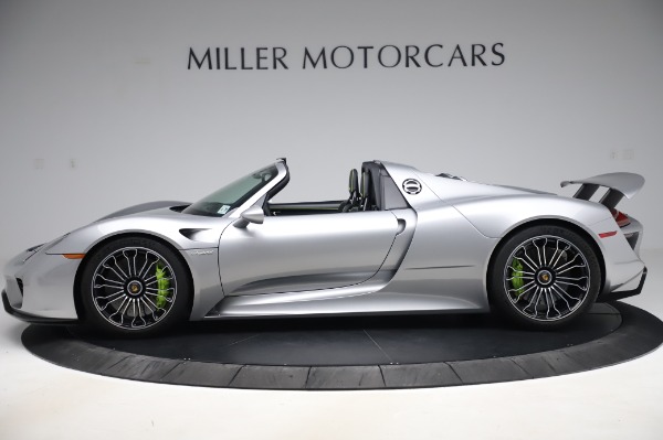 Used 2015 Porsche 918 Spyder for sale Sold at McLaren Greenwich in Greenwich CT 06830 3