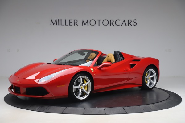 Used 2018 Ferrari 488 Spider Base for sale Sold at McLaren Greenwich in Greenwich CT 06830 2