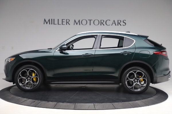 Used 2019 Alfa Romeo Stelvio Ti Lusso for sale Call for price at McLaren Greenwich in Greenwich CT 06830 3