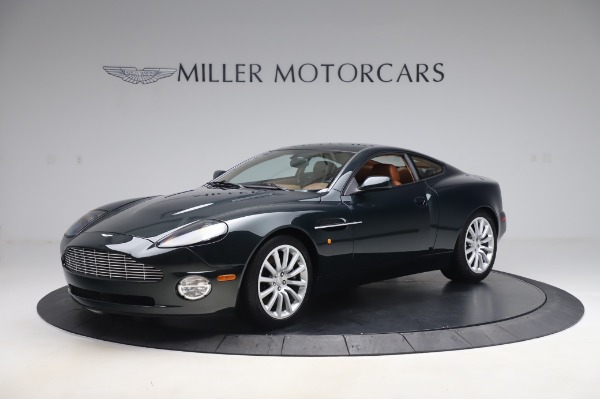 Used 2003 Aston Martin V12 Vanquish Coupe for sale Sold at McLaren Greenwich in Greenwich CT 06830 1