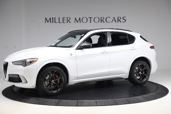 New 2020 Alfa Romeo Stelvio Quadrifoglio for sale $89,145 at McLaren Greenwich in Greenwich CT 06830 2