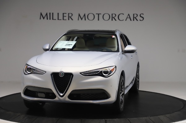 New 2020 Alfa Romeo Stelvio Ti Lusso Q4 for sale Sold at McLaren Greenwich in Greenwich CT 06830 1