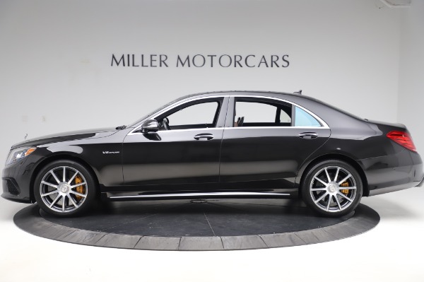 Used 2015 Mercedes-Benz S-Class S 63 AMG for sale Sold at McLaren Greenwich in Greenwich CT 06830 3