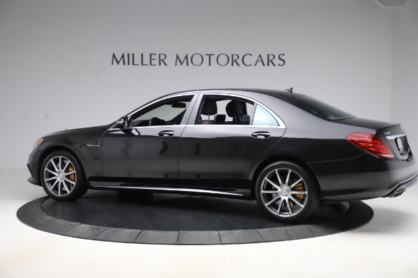 Used 2015 Mercedes-Benz S-Class S 63 AMG for sale Sold at McLaren Greenwich in Greenwich CT 06830 4