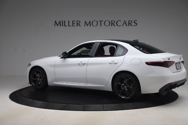 New 2020 Alfa Romeo Giulia Ti Sport Q4 for sale $46,495 at McLaren Greenwich in Greenwich CT 06830 4